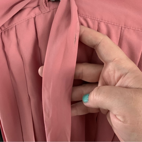 ModCloth chiffon knife pleat skirt - Picture 3 of 4